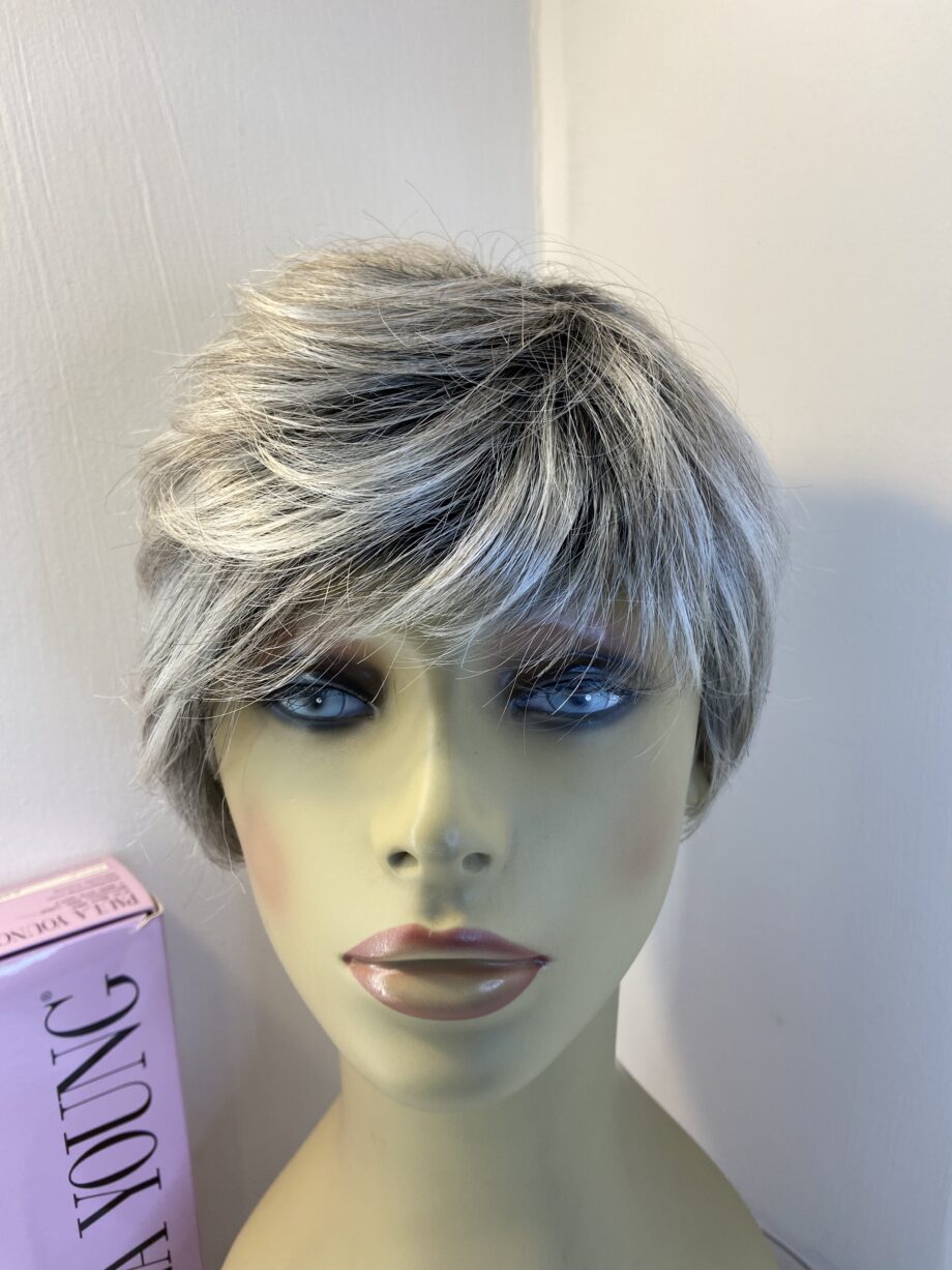 Paul young rooted grey wig. Bgss697