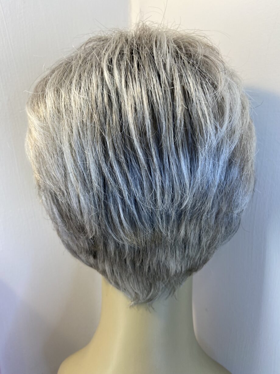 Paul young rooted grey wig. Bgss697