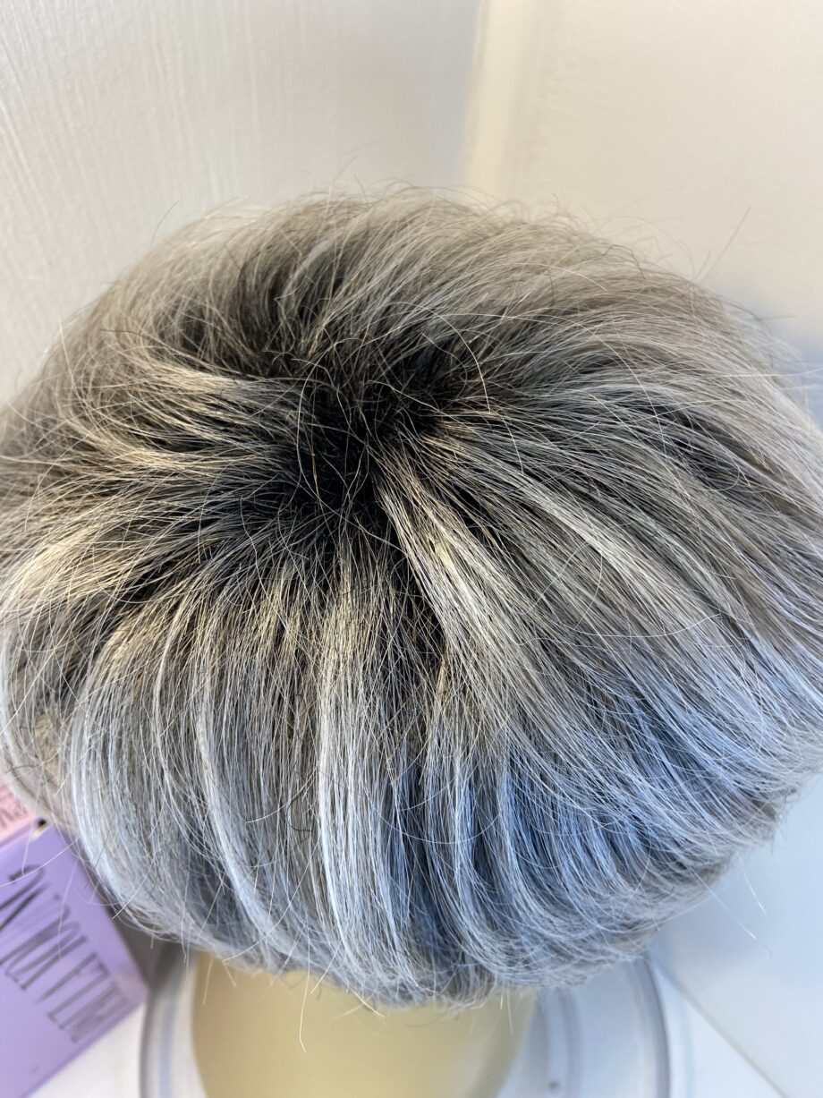 Paul young rooted grey wig. Bgss697