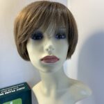 Judy plum short brown boxed wig. Bbrms702