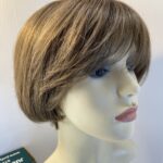 Judy plum short brown boxed wig. Bbrms702