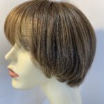 Judy plum short brown boxed wig. Bbrms702
