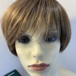 Judy plum short brown boxed wig. Bbrms702