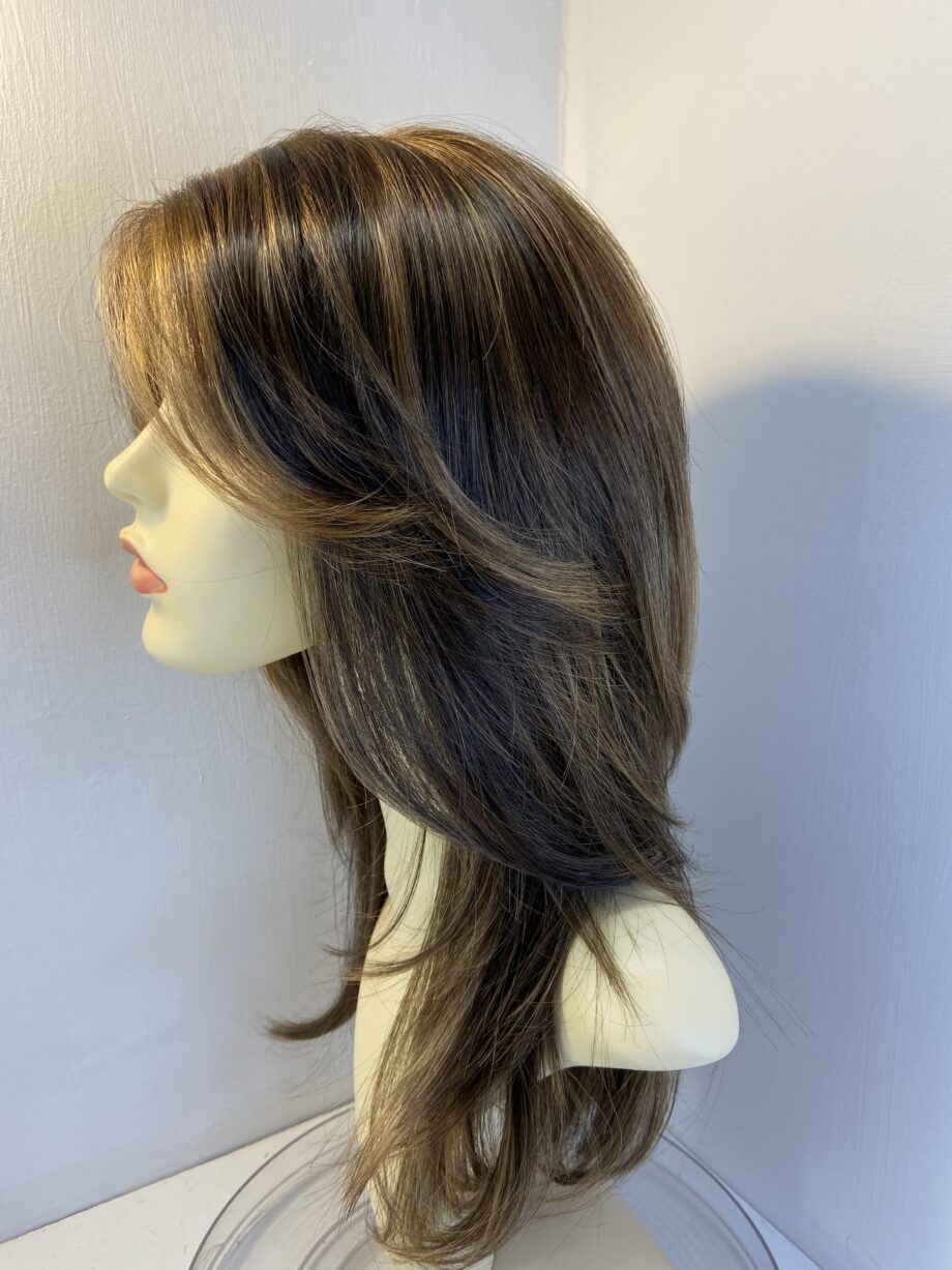 As new long brown wig. Brls212