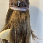 As new long brown wig. Brls212