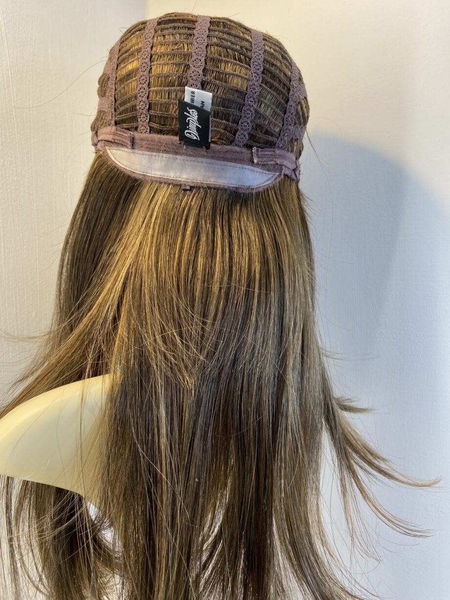 As new long brown wig. Brls212