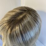 Rooted blonde wig. Bblls701