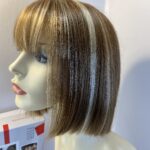 Highlighted brown wig. Bblms702