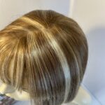Highlighted brown wig. Bblms702