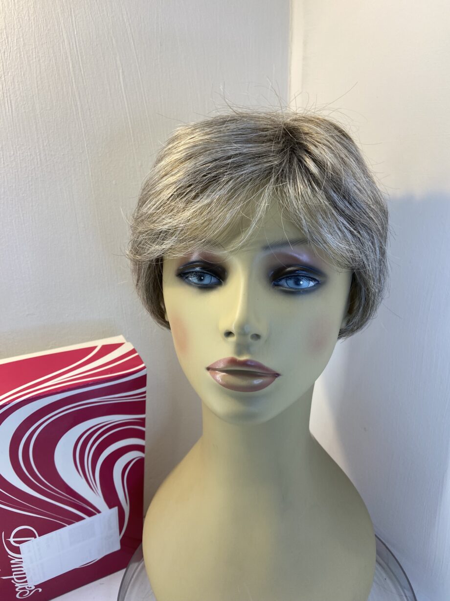 Smoky grey short as new wig. Bgss703
