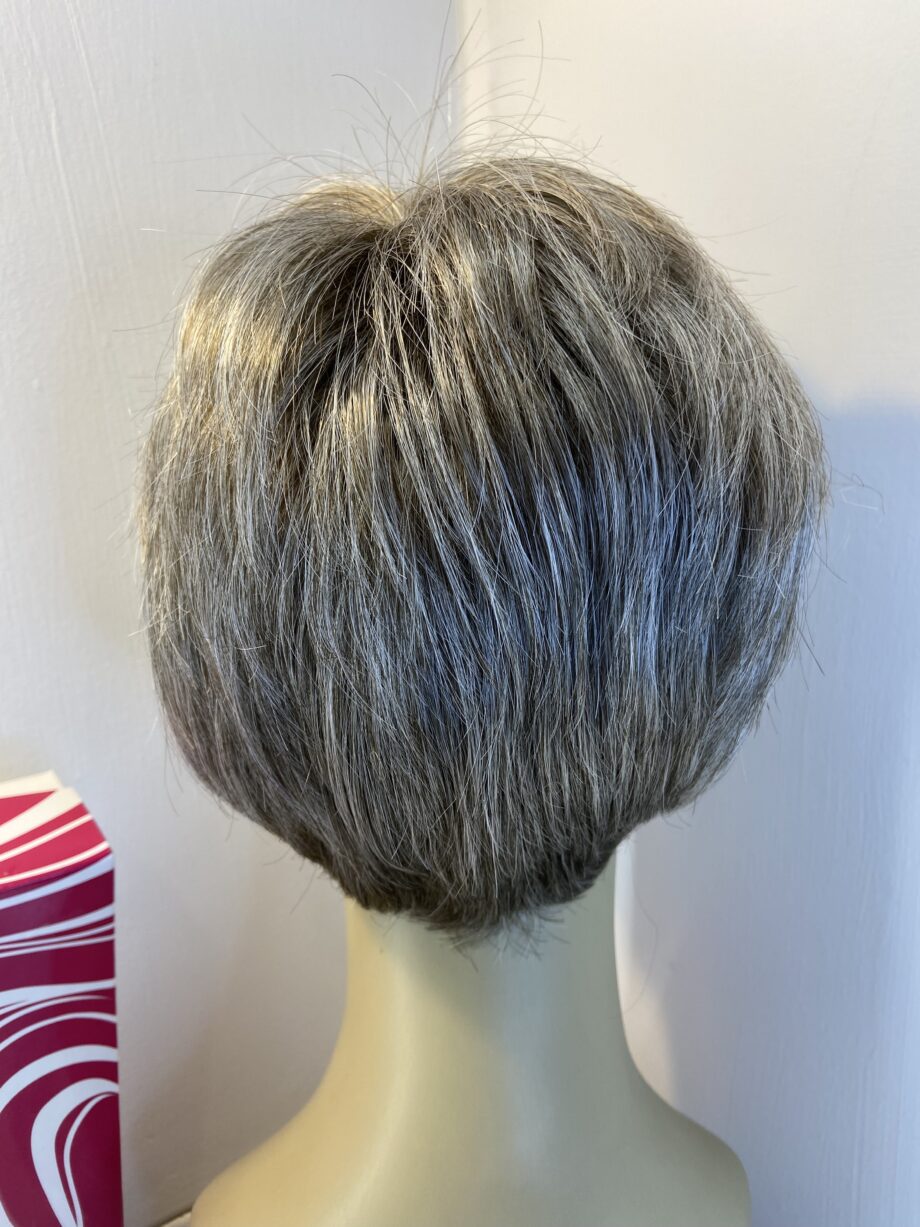 Smoky grey short as new wig. Bgss703