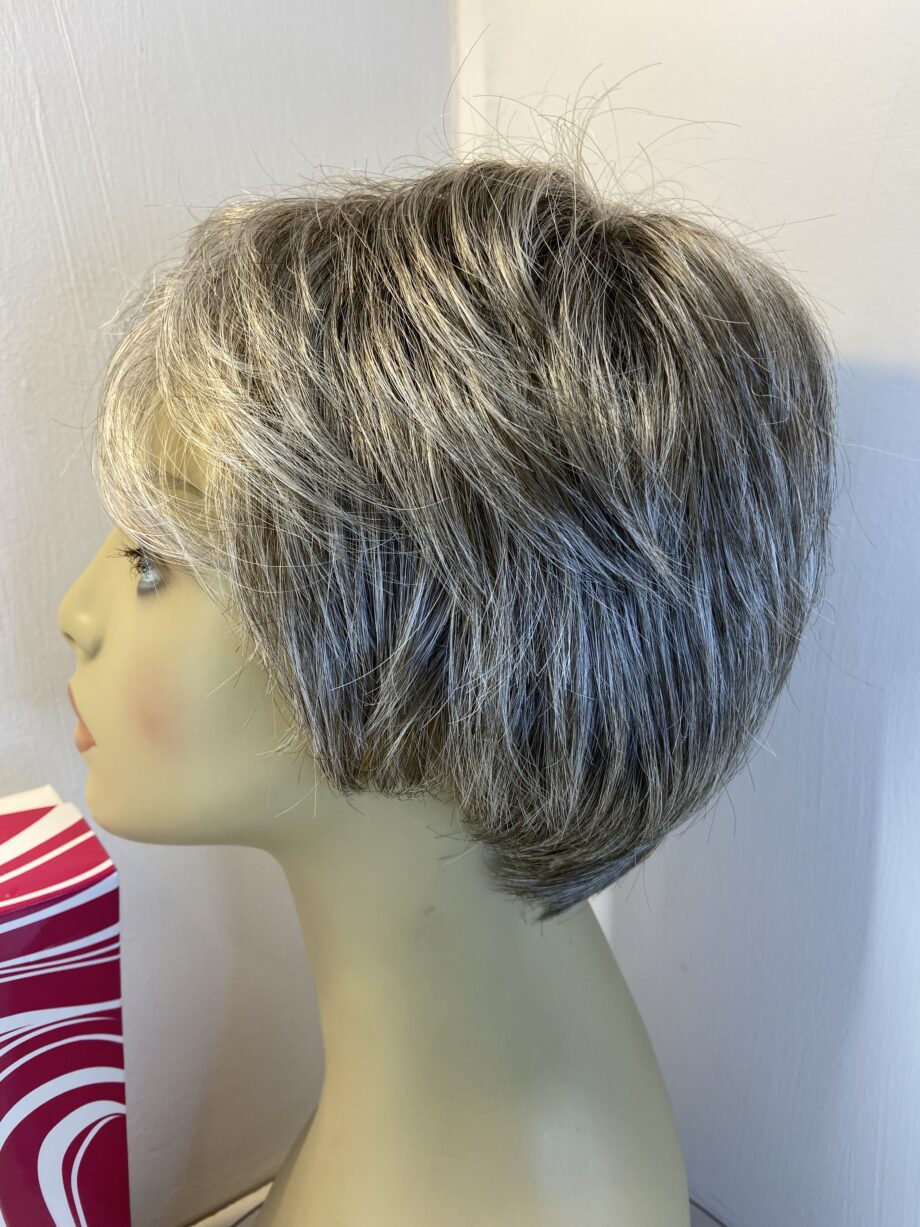 Smoky grey short as new wig. Bgss703