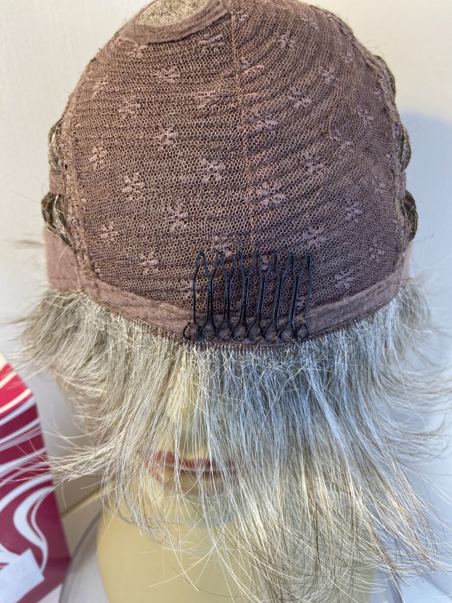 Smoky grey short as new wig. Bgss703