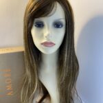As new stunning long brown Rene of Paris wig. Bbrls704