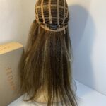 As new stunning long brown Rene of Paris wig. Bbrls704