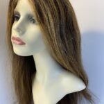 Long drown highlighted wig. Brls3393