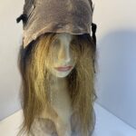 Long drown highlighted wig. Brls3393