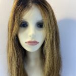 Long drown highlighted wig. Brls3393