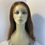 Reddish brown long wig. Rbrls3394
