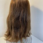 Reddish brown long wig. Rbrls3394