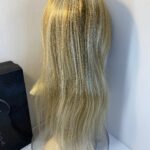 Gorgeous blonde long boxed wig. Blls713