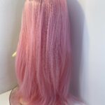 Pink with dark roots. Pink5049