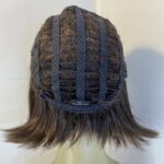 Chocolate brown mid  length wig. Brms846