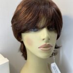 New burgundy short wavy wig. Bbrss731