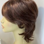New burgundy short wavy wig. Bbrss731