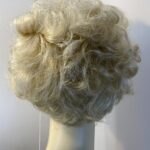 New light blond curly wig. Bblsc737