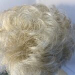 New light blond curly wig. Bblsc737