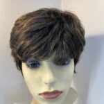 New short dark brown wig. Bbrss307