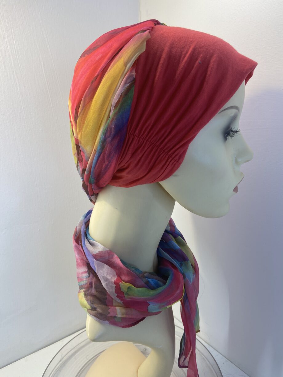 Elegant Pink headwear. 158
