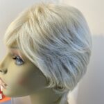 Boxed platinum blonde wig. Bblss748