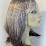 Stunning new grey / brown wig. Gls153