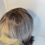 Stunning new grey / brown wig. Gls153