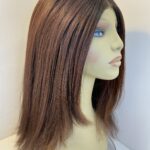 Long reddish brown wig. Brls159