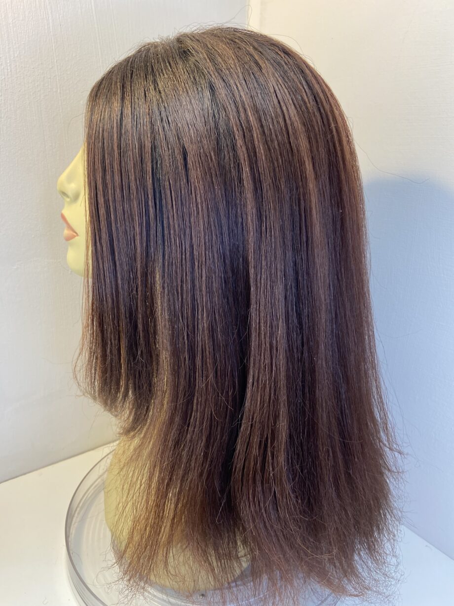 Long reddish brown wig. Brls159