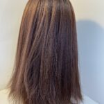Long reddish brown wig. Brls159