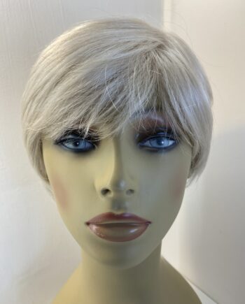 Silver white short wig. Sss705