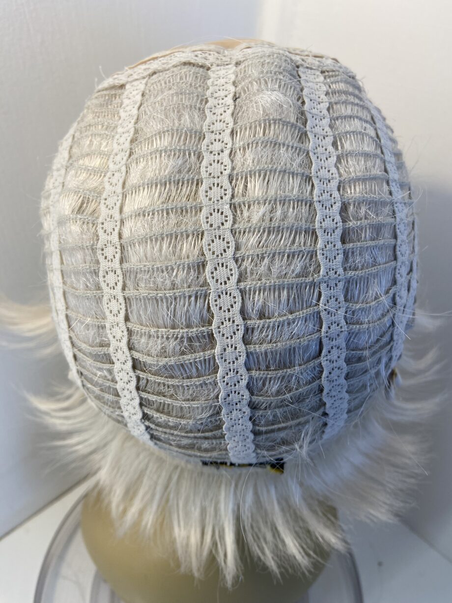Silver white short wig. Sss705