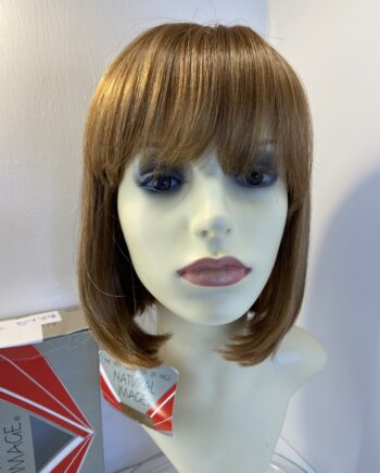 Irish red mid length new wig. Bms732