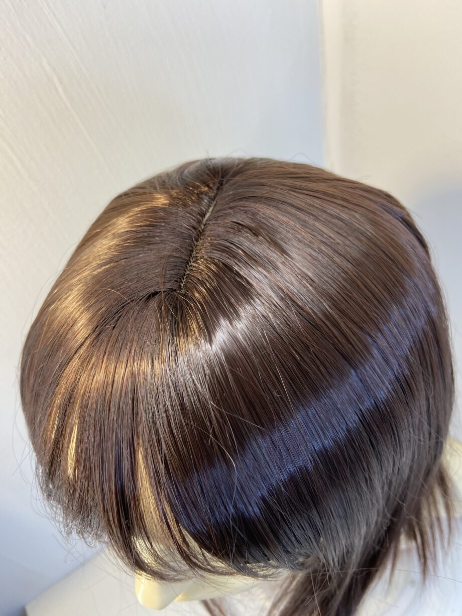Dark brown ling wig. Brls503