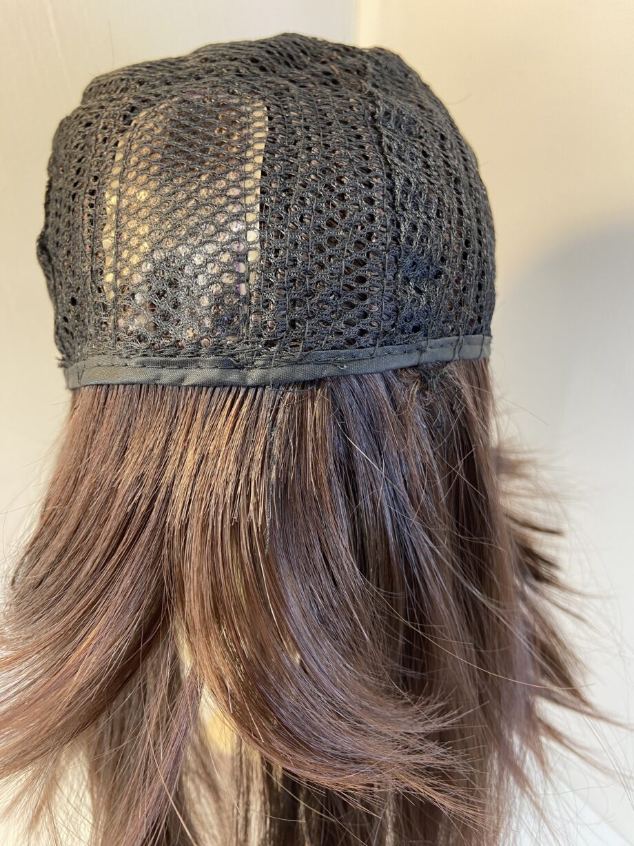 Dark brown ling wig. Brls503