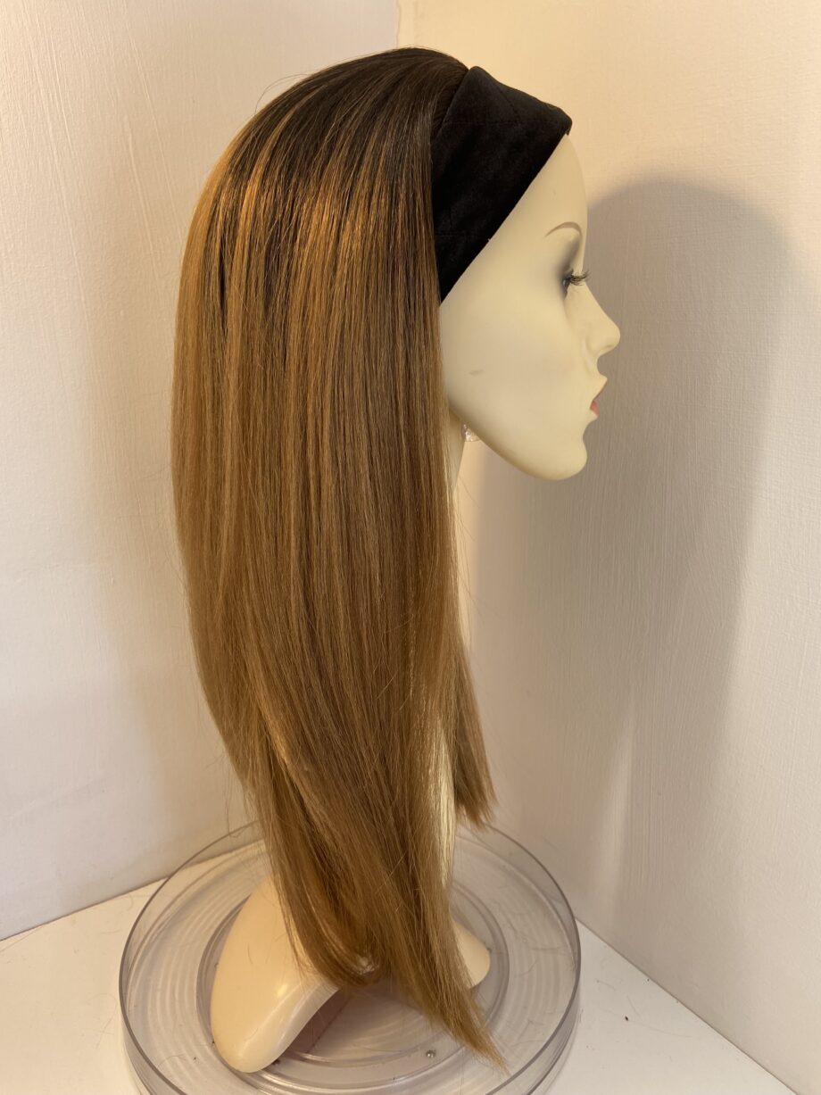 New long brown hair piece. Brls506