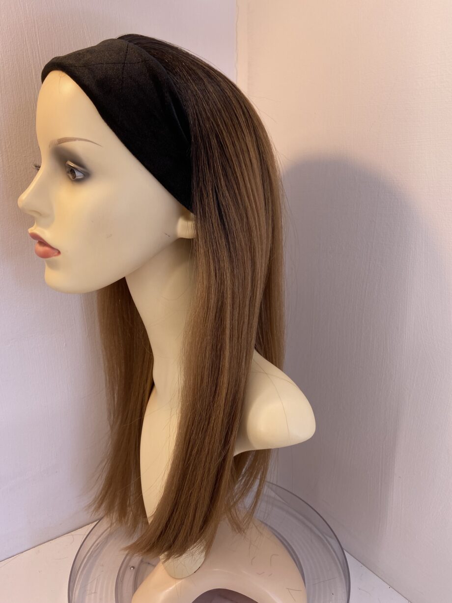 New long brown hair piece. Brls506