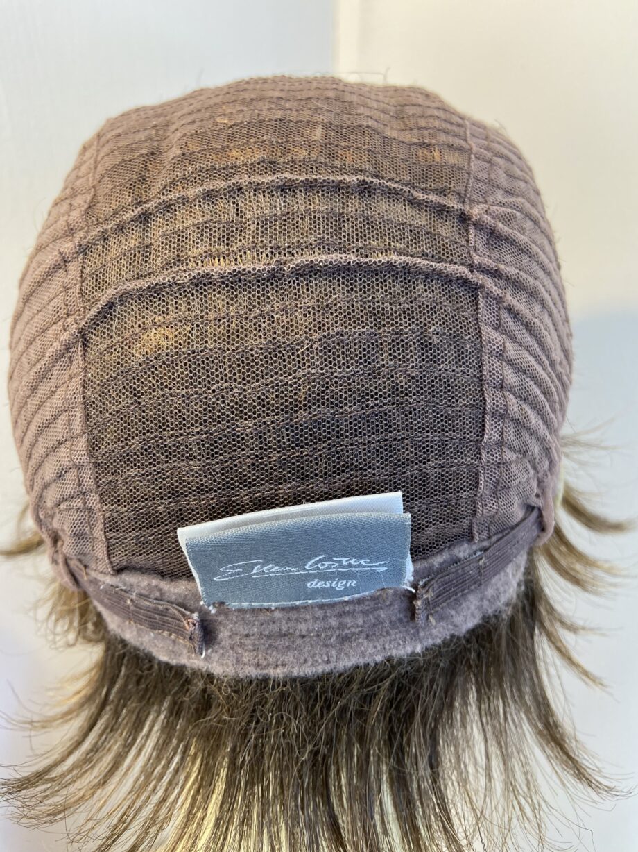 Short brown highlighted wig. Bbrss781