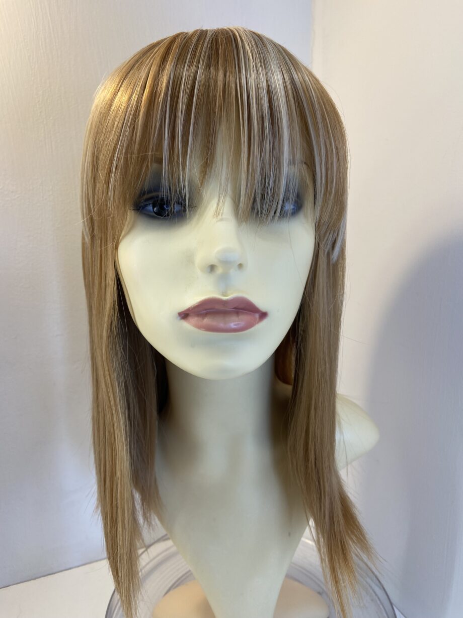 Blonde highlighted long wig. Blls854