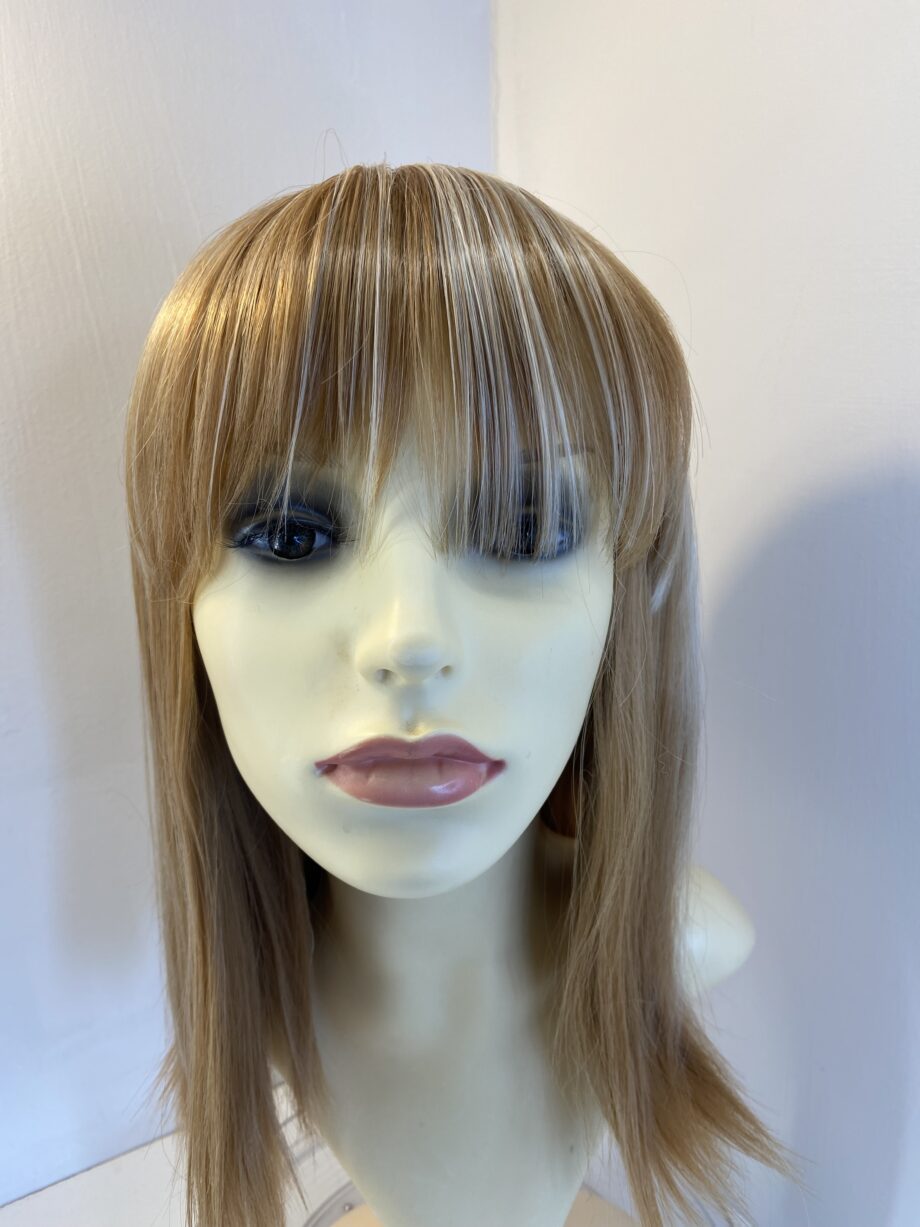 Blonde highlighted long wig. Blls854