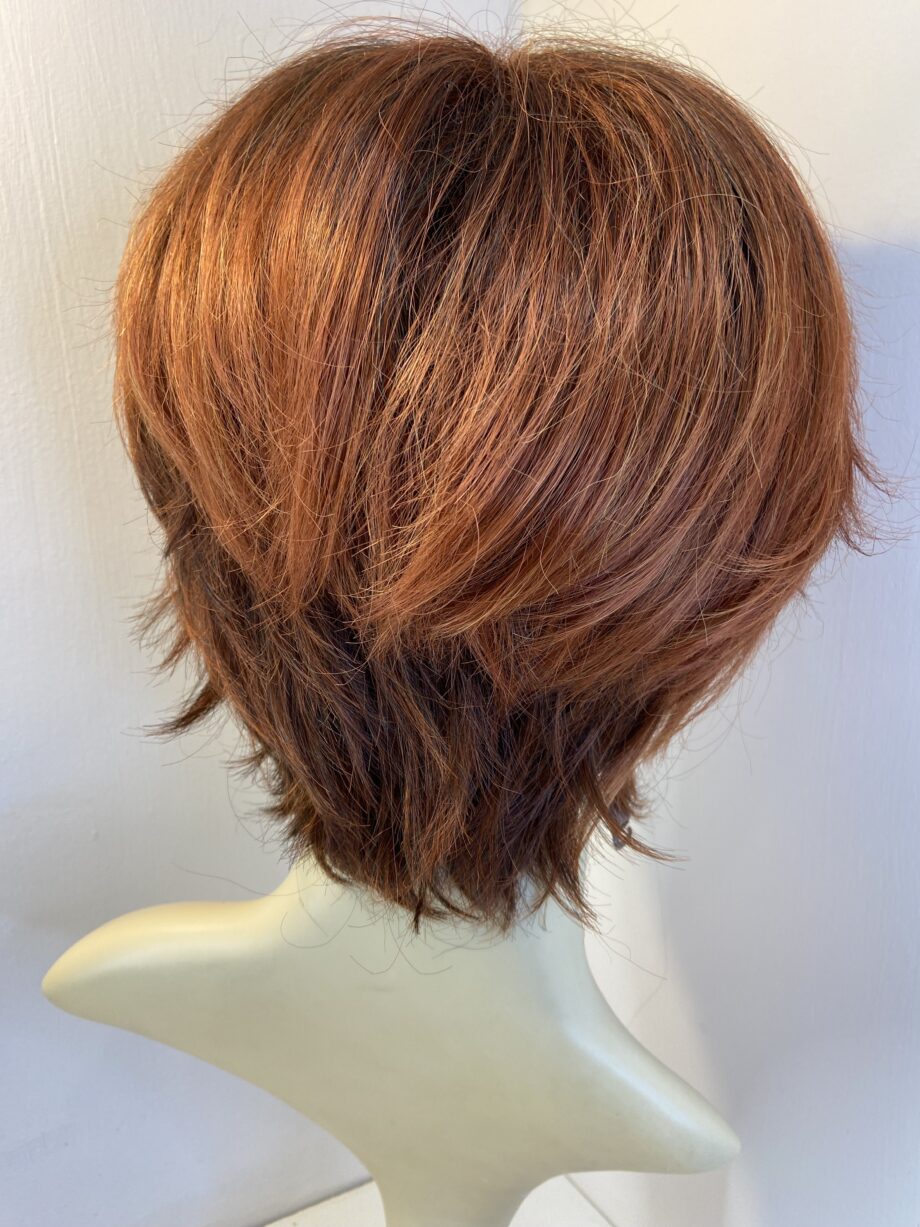 Stunning red short wig. Rss865